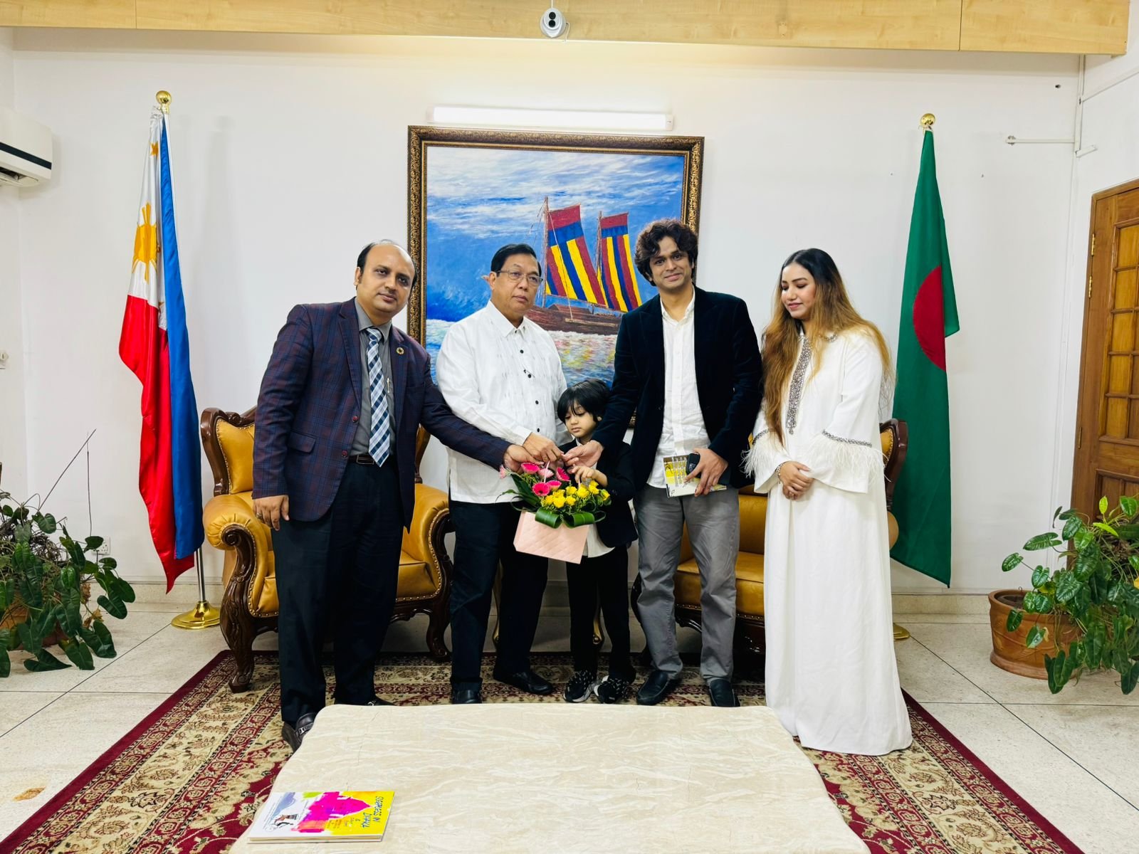 ফিলিপাইন এর রাষ্ট্রদূত এর সাথে সৌজন্য সাক্ষাৎ