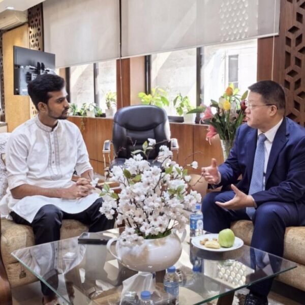 বাংলাদেশে নিযুক্ত চীনের রাষ্ট্রদূত ইয়াও ওয়েন যুব ও ক্রীড়া…