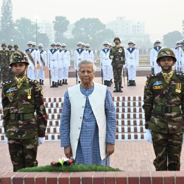 মহান স্বাধীনতা ও জাতীয় দিবস উপলক্ষে জাতীয় স্মৃতিসৌধে প্রধান…