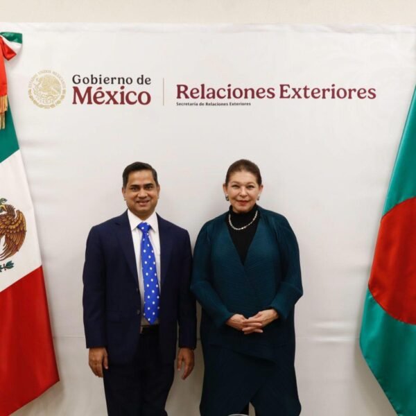 মেক্সিকোর উপ-পররাষ্ট্রমন্ত্রীর সঙ্গে বাংলাদেশের রাষ্ট্রদূত মুশফিকুল ফজলের দ্বিপাক্ষিক সম্পর্ক&hellip;