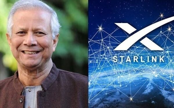 স্টারলিংকের লাইসেন্স অনুমোদন করেছেন প্রধান উপদেষ্টা