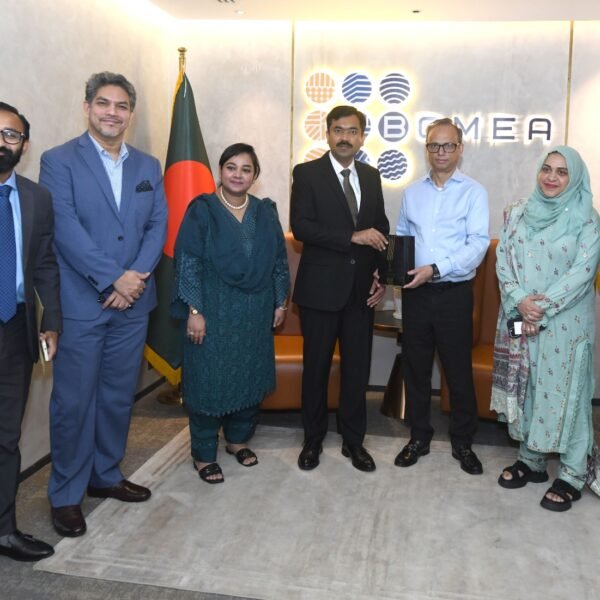 বিজিএমইএ সভাপতির সঙ্গে পাকিস্তান চার্জ ডি অ্যাফেয়ার্স-এর সৌজন্য সাক্ষাৎ