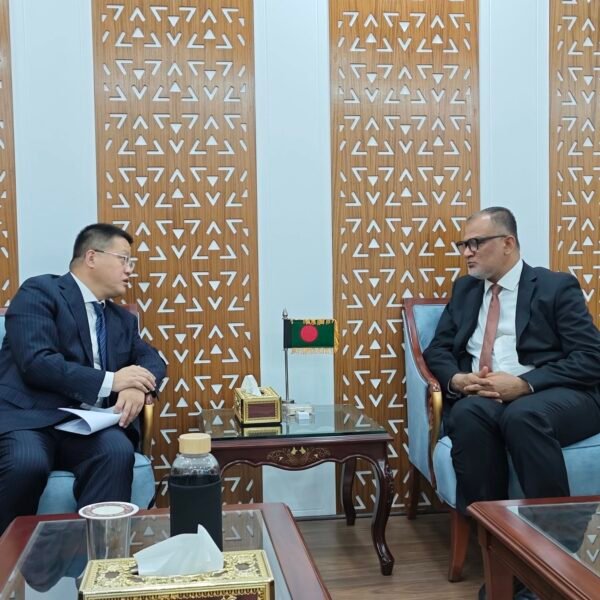 বাংলাদেশ-চীন বাণিজ্য সহযোগিতা জোরদারে বাণিজ্য উপদেষ্টার সঙ্গে চীনা রাষ্ট্রদূতের&hellip;