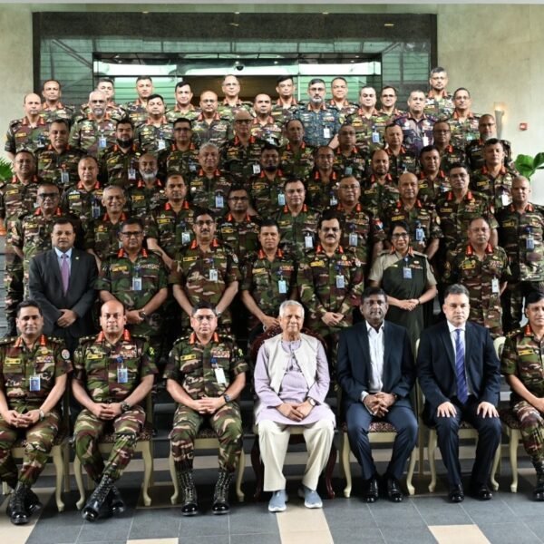 ‘সেনাসদর নির্বাচনী পর্ষদ ২০২৫’ অনুষ্ঠানে প্রধান উপদেষ্টার যোগদান