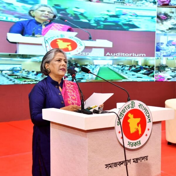 জুলাইয়ের চেতনায় দেশ গড়তে হবে: সমাজকল্যাণ উপদেষ্টা