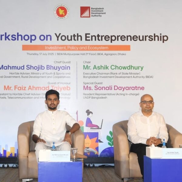 তরুণ উদ্যোক্তাদের পূর্ণ সম্ভাবনা কাজে লাগাতে প্রয়োজন দৃঢ় অঙ্গীকার…