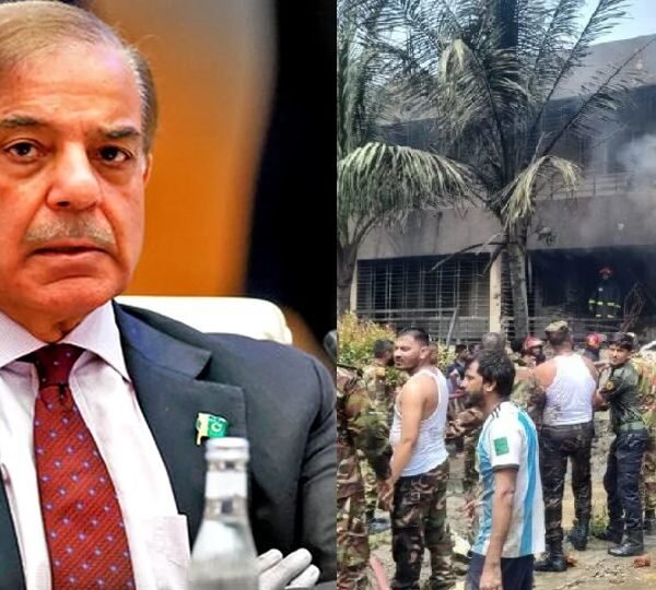 ঢাকা বিমান দুর্ঘটনায় পাকিস্তানের প্রধানমন্ত্রীর সমবেদনা প্রকাশ