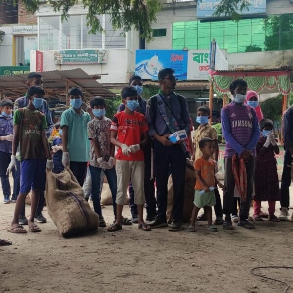 পঞ্চগড়ের তেঁতুলিয়ায় শিশুদের পরিচ্ছন্নতা খেলা অনুষ্ঠিত