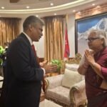নেপালে নবনিযুক্ত অন্তর্বর্তীকালীন প্রধানমন্ত্রীর সঙ্গে…