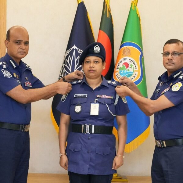 ট্যুরিস্ট পুলিশের সেলিনা আক্তার উপপরিদর্শক পদে পদোন্নতি লাভ করলেন