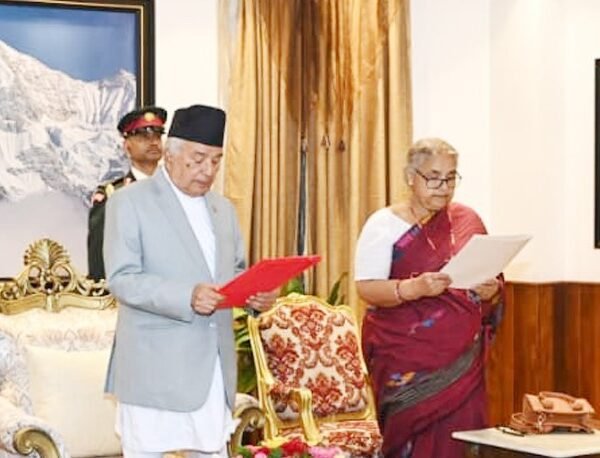 নেপালের প্রধানমন্ত্রী হিসেবে শপথ গ্রহণ করেছেন সুশীলা কার্কি