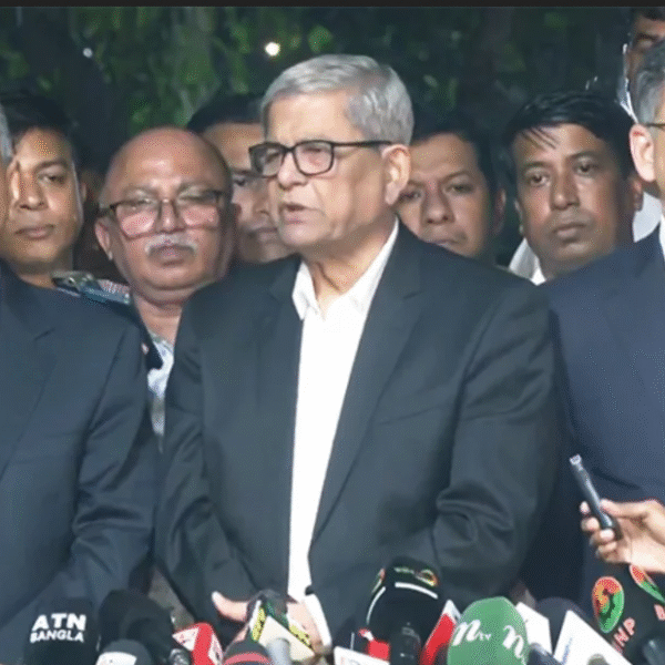 অন্তর্বর্তীকালীন সরকারকে তত্ত্বাবধায়ক সরকারের ভূমিকায় রূপান্তরিত করার আহ্বান বিএনপি’র