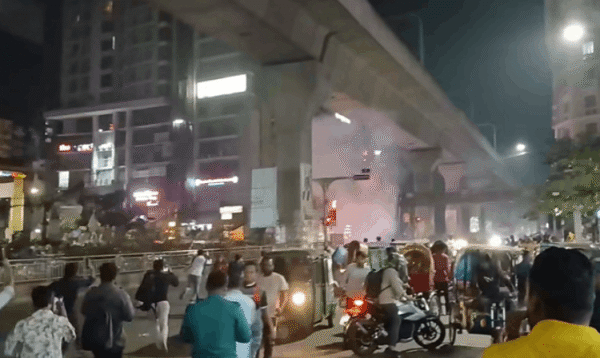 ঢাকায় এনসিপির কার্যালয়ের সামনে ককটেল বিস্ফোরণ