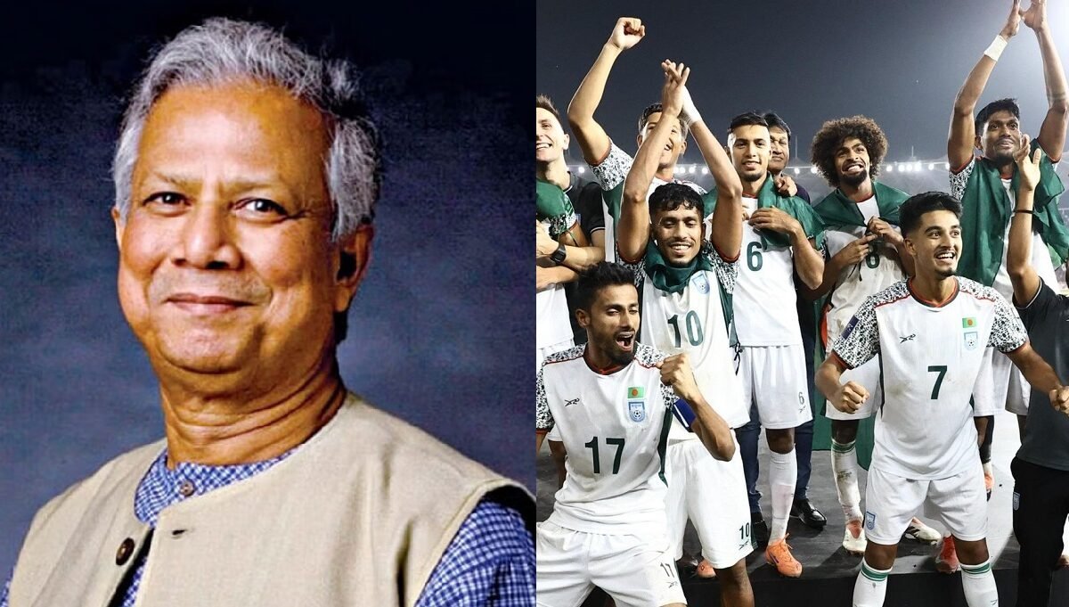 এএফসি এশিয়ান কাপ বাছাইপর্বে দারুণ জয়ে বাংলাদেশ ফুটবল দলকে অভিনন্দন জানালেন প্রধান উপদেষ্টা