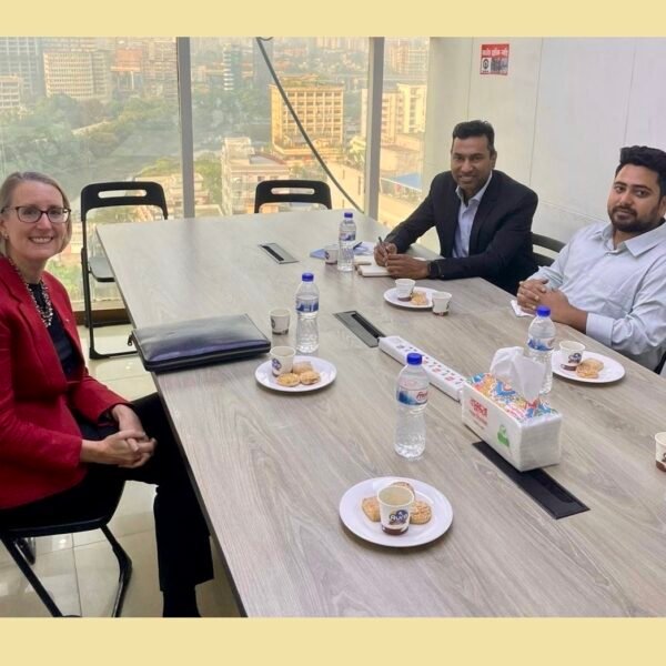 বাংলাদেশে আসন্ন নির্বাচন ঘিরে এনসিপি নেতাদের সঙ্গে আলোচনা করলেন…