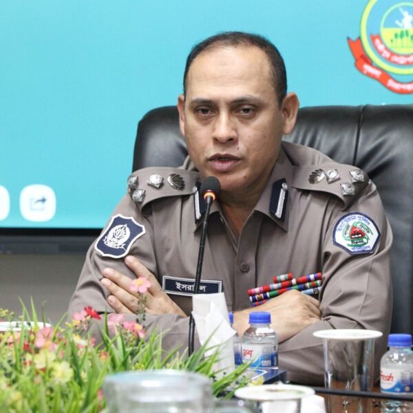 গাজীপুর মেট্রোপলিটন পুলিশের নতুন কমিশনার হিসেবে দায়িত্ব গ্রহণ করলেন…