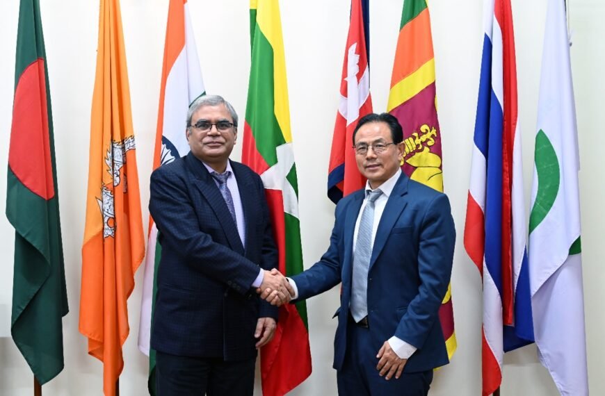 পরিবেশ, জলবায়ু ও বর্জ্য ব্যবস্থাপনায় সহযোগিতায় BIMSTEC-SACEP…