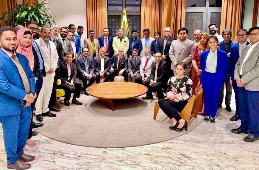 ঢাকায় সুইজারল্যান্ড দূতাবাসে SBCCI সদস্যদের…