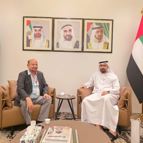 ঢাকায় সংযুক্ত আরব আমিরাতের রাষ্ট্রদূতের সঙ্গে সৌজন্য সাক্ষাৎ করলেন…