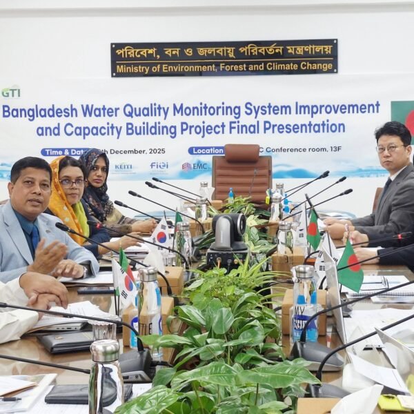কোরিয়ার সহায়তায় স্বয়ংক্রিয় নদীর পানির মান পর্যবেক্ষণ ব্যবস্থা চালু…