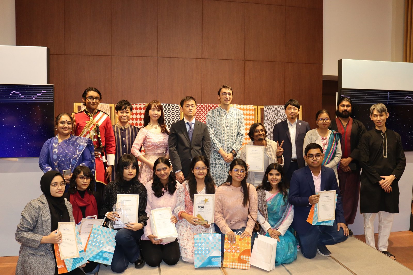 জাপান দূতাবাসে জাপানি কারাওকে প্রতিযোগিতা “Stage of Voices”-এর চূড়ান্ত…