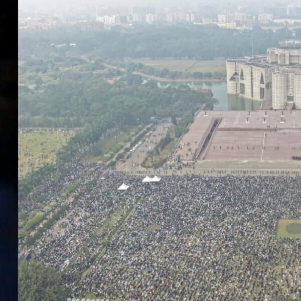 জনতার ভালবাসায় শিক্ত হয়ে শেষ বিদায় নিলেন আপোষহীন নেত্রী…