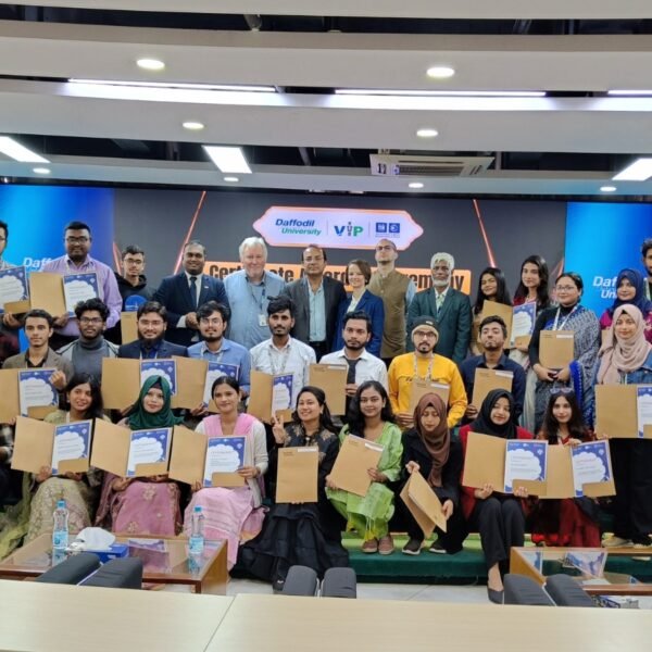 ডাফোডিল ইন্টারন্যাশনাল ইউনিভার্সিটিতে রুশ ভাষা শর্ট কোর্সের সার্টিফিকেট বিতরণী&hellip;