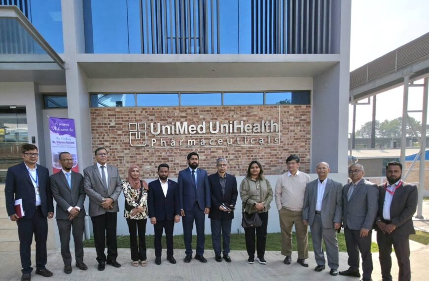 গাজীপুরে ইউনিমেড ইউনিহেলথ কারখানা পরিদর্শন&hellip;