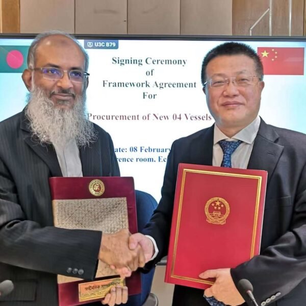 নৌ-পরিবহন সক্ষমতা বাড়াতে চীনের সঙ্গে চার জাহাজ ক্রয় চুক্তি&hellip;