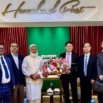 জামায়াতের আমীর ডা. শফিকুর রহমান এর সঙ্গে সৌজন্য সাক্ষাৎ করেছেন চায়নার নির্বাচন পর্যবেক্ষক দলের প্রধান