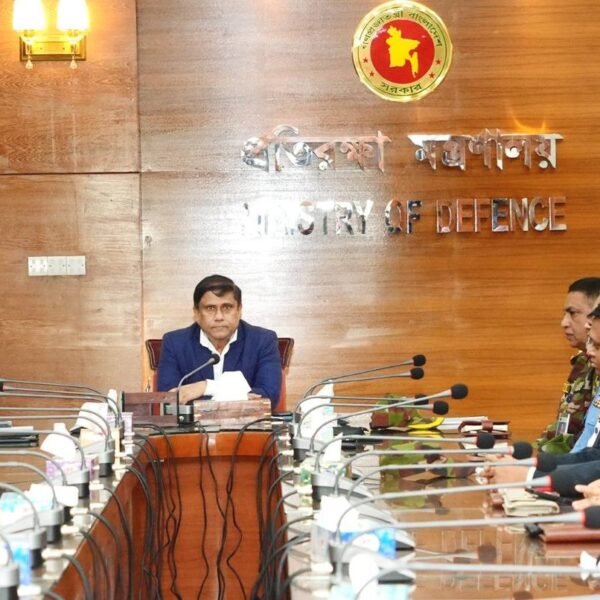 প্রতিরক্ষা মন্ত্রণালয় পরিদর্শন করেছেন প্রধানমন্ত্রীর উপদেষ্টা ড. এ কে&hellip;