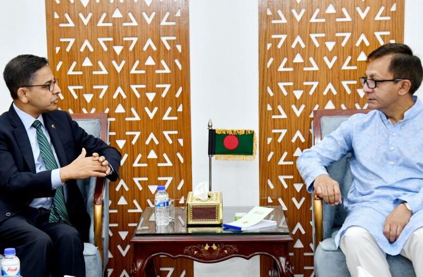 বাংলাদেশের সাথে দ্বিপাক্ষিক অর্থনৈতিক সহযোগিতা সম্প্রসারণে আশাবাদ…