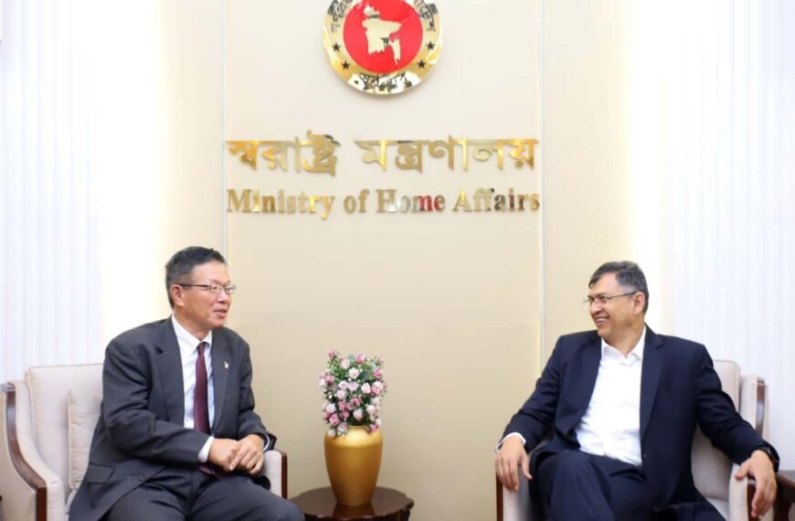 পুলিশ পুনর্গঠনে জাপানের সহযোগিতা চেয়েছেন…