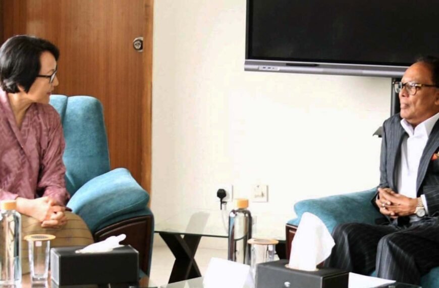 মন্ত্রী ফকির মাহবুব আনাম এর সাথে সৌজন্য&hellip;