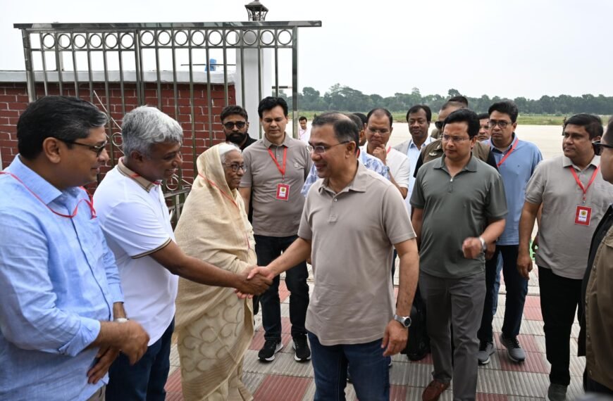 রাষ্ট্রীয় সফরে যশোরে পৌঁছেছেন প্রধানমন্ত্রী&hellip;