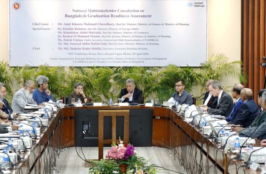 বর্তমান প্রেক্ষাপটে এলডিসি গ্র্যাজুয়েশনের দিকে…