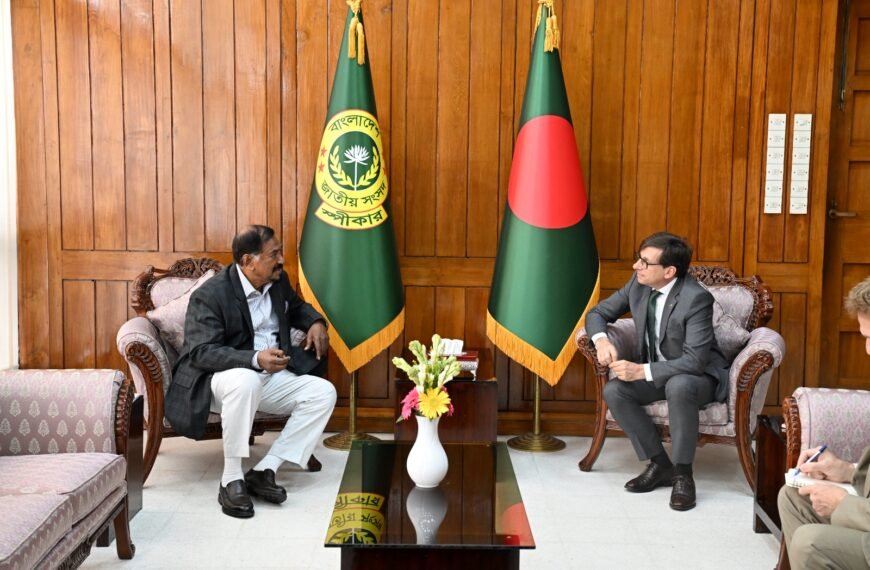 স্পীকারের সাথে ঢাকায় নিযুক্ত ফ্রান্সের রাষ্ট্রদূত জ্যঁ-মার্ক&hellip;