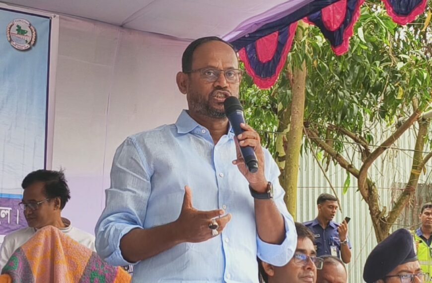 সরকারের নির্বাচনি প্রতিশ্রুতি অনুযায়ী খাল-নদী&hellip;