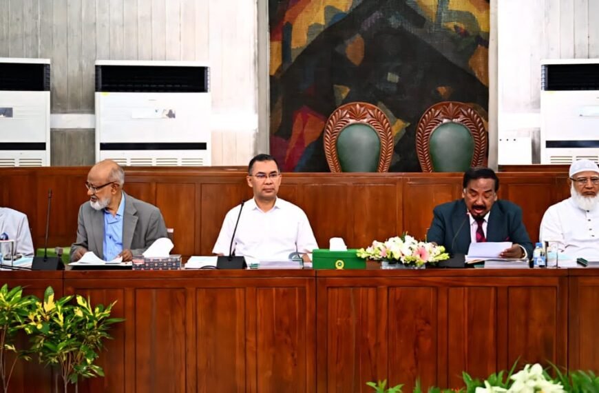 প্রধানমন্ত্রীর সভাপতিত্বে জাতীয় সংসদের কার্য উপদেষ্টা কমিটির…