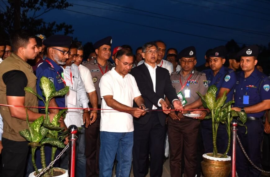 কক্সবাজারে নবগঠিত মাতামুহুরী উপজেলা ও থানার ভিত্তিপ্রস্তর…