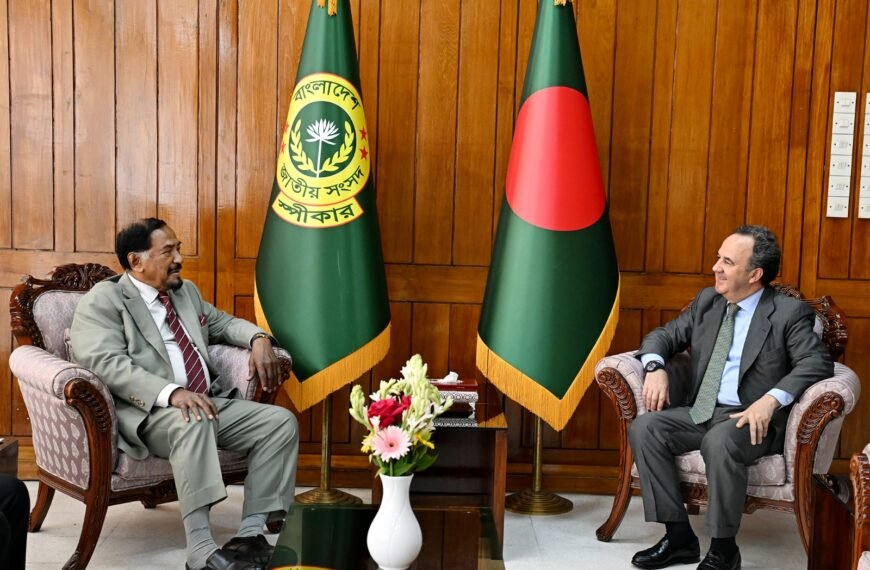 বাংলাদেশে স্পেনের বিনিয়োগ বাড়ানোর আহ্বান স্পীকারের
